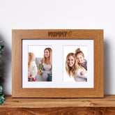 Mummy Photo Picture Frame Double 6x4 Inch